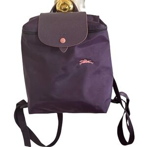 Longchamp Le Pliage Nylon Canvas Backpack